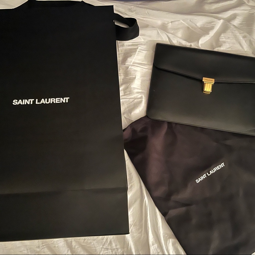 Saint Laurent pouch case.